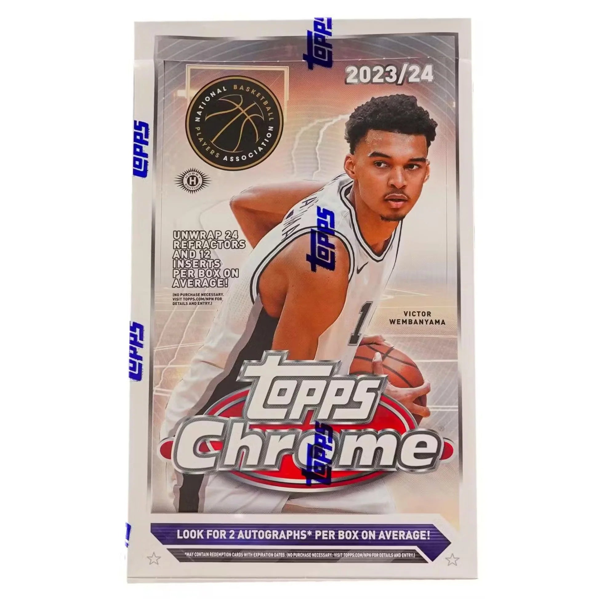 202324 Topps Chrome Basketball Hobby Box Nighthawk Cards