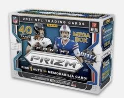 2021 Panini Prizm NFL Mega Box Target Exclusive 40ct