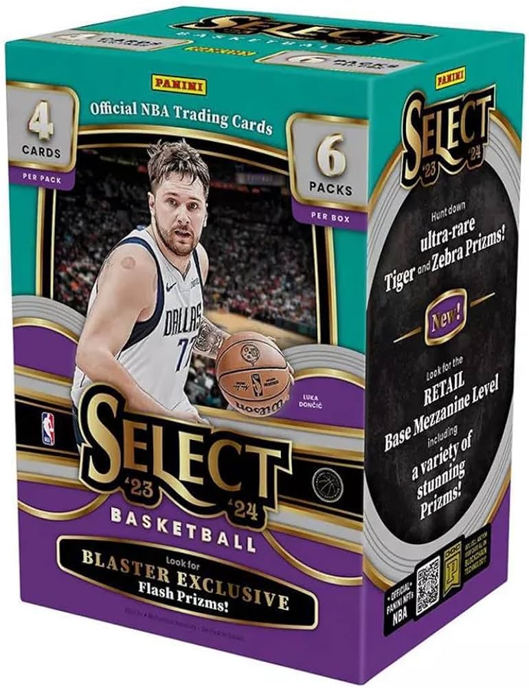 2023-24 Panini Select Basketball Blaster Box (Flash Prizm)