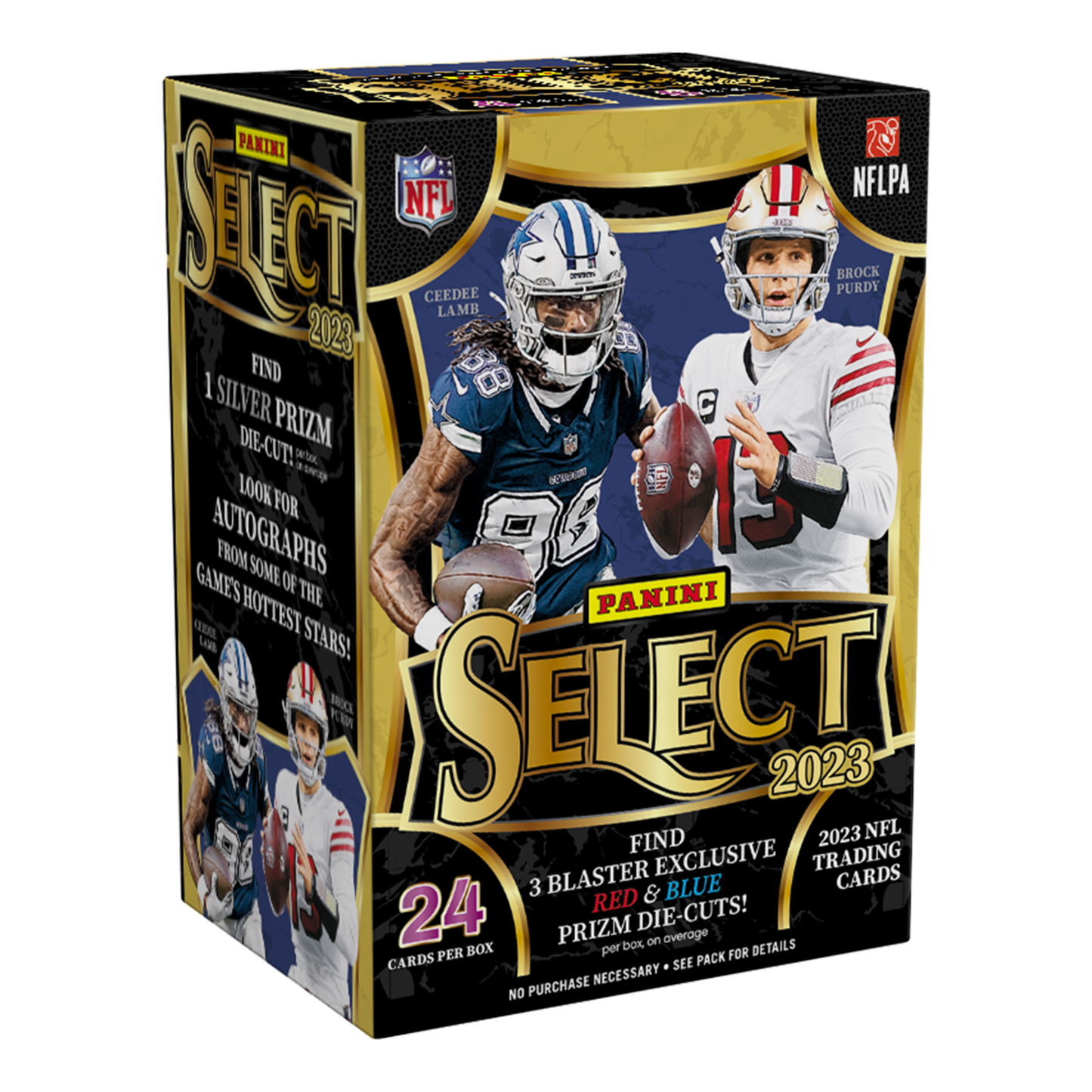 2023 Panini Select Football Blaster Box NFL Walmart Sealed Red/Blue Die-Cut