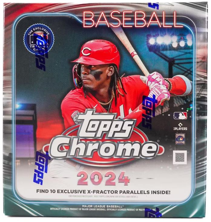 2024 Topps Chrome MLB Baseball Trading Cards Monster Box