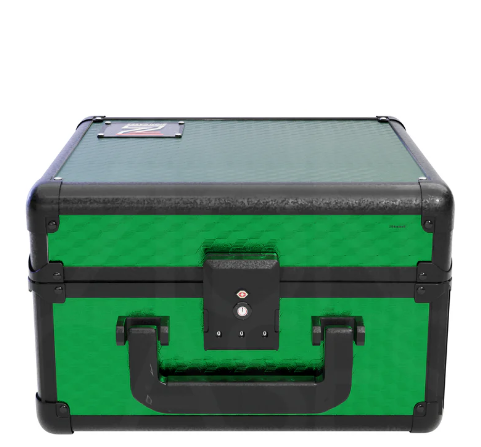 Zion Case Slab Case 2 Row Cubed Green