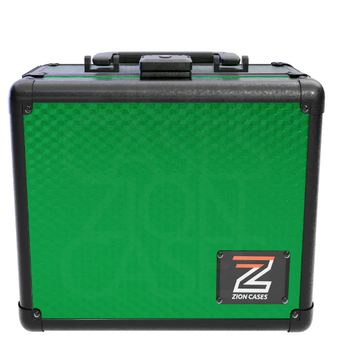 Zion Case Slab Case 2 Row Cubed Green