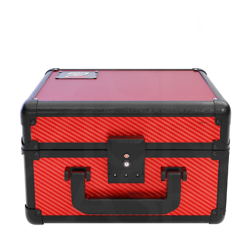 Zion Case Slab Case 2 Row Carbon Fiber Red