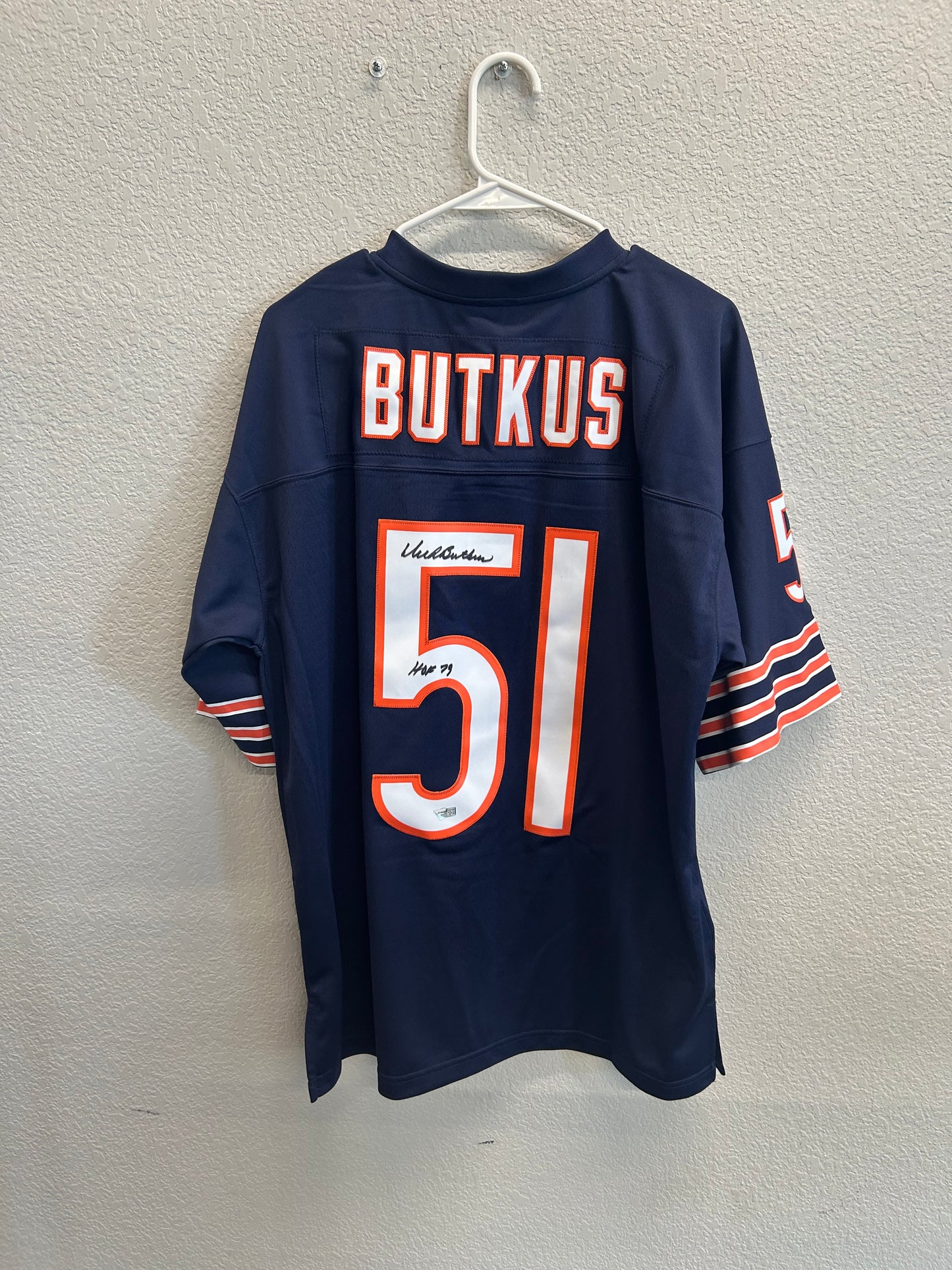 Dick Butkus Chicago Bears Autographed Mitchell & Ness Jersey (44 L) Fanatics COA