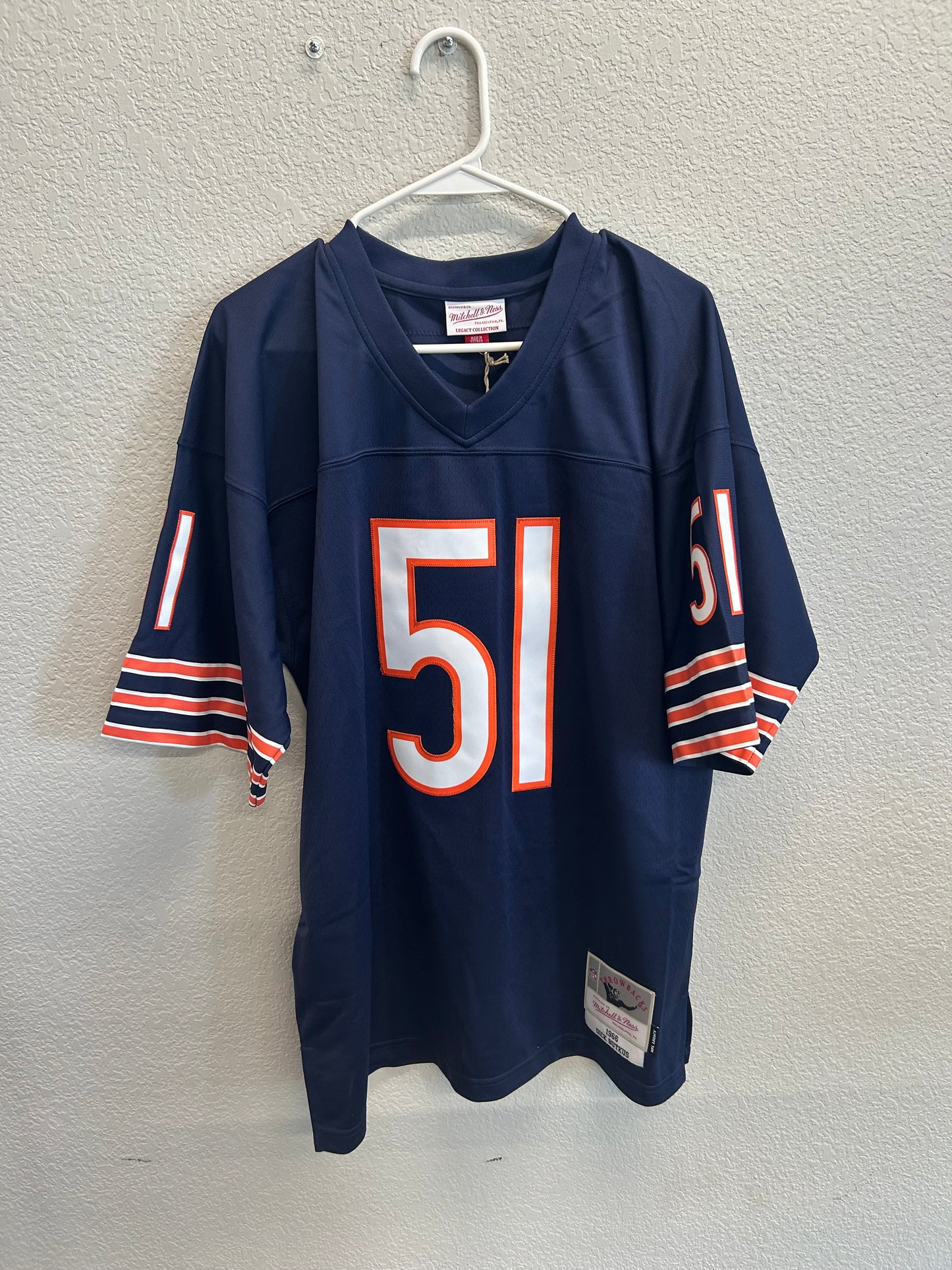 Dick Butkus Chicago Bears Autographed Mitchell & Ness Jersey (44 L) Fanatics COA