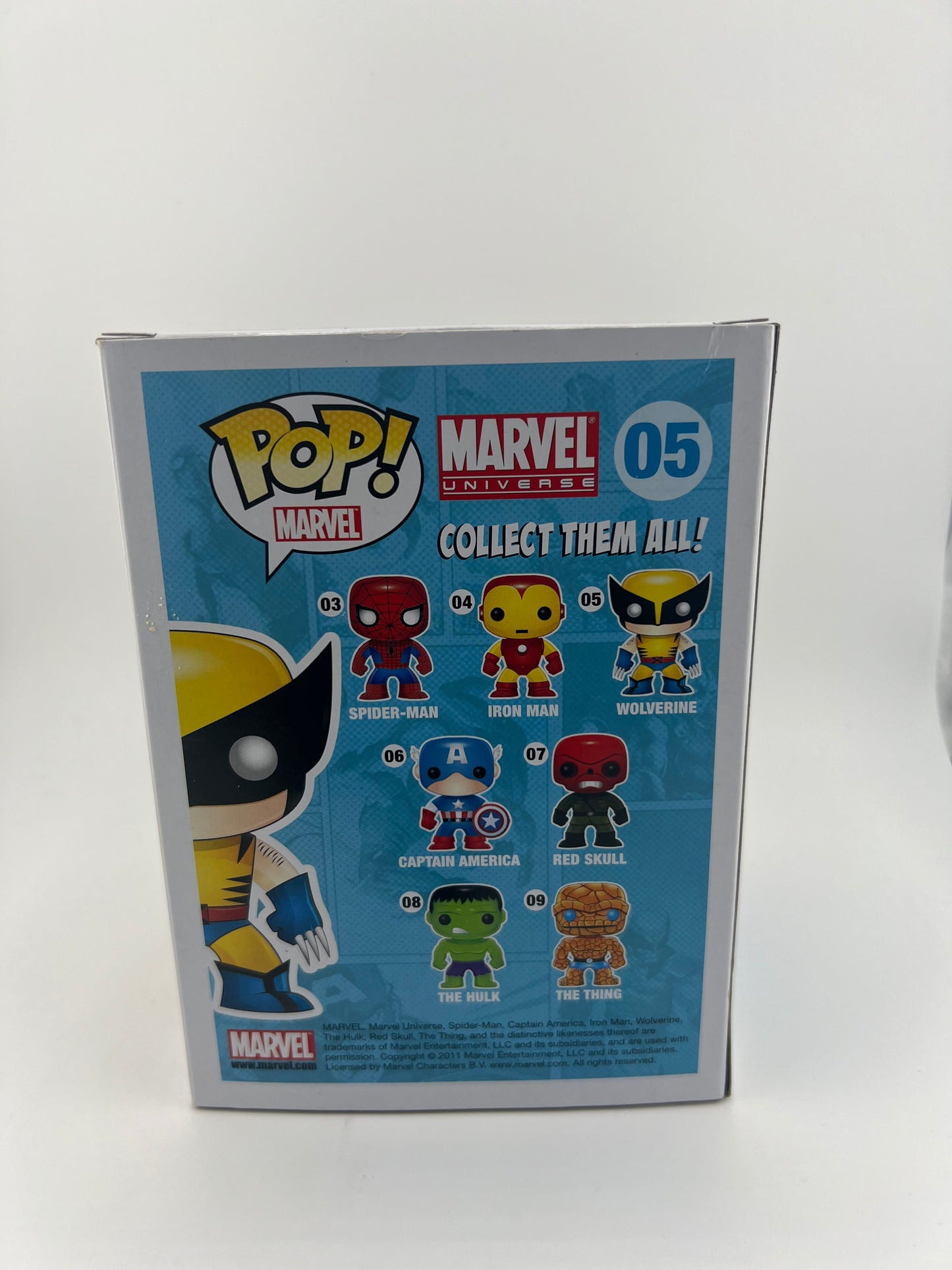 Marvel Collections Wolverine Funko Pop #05