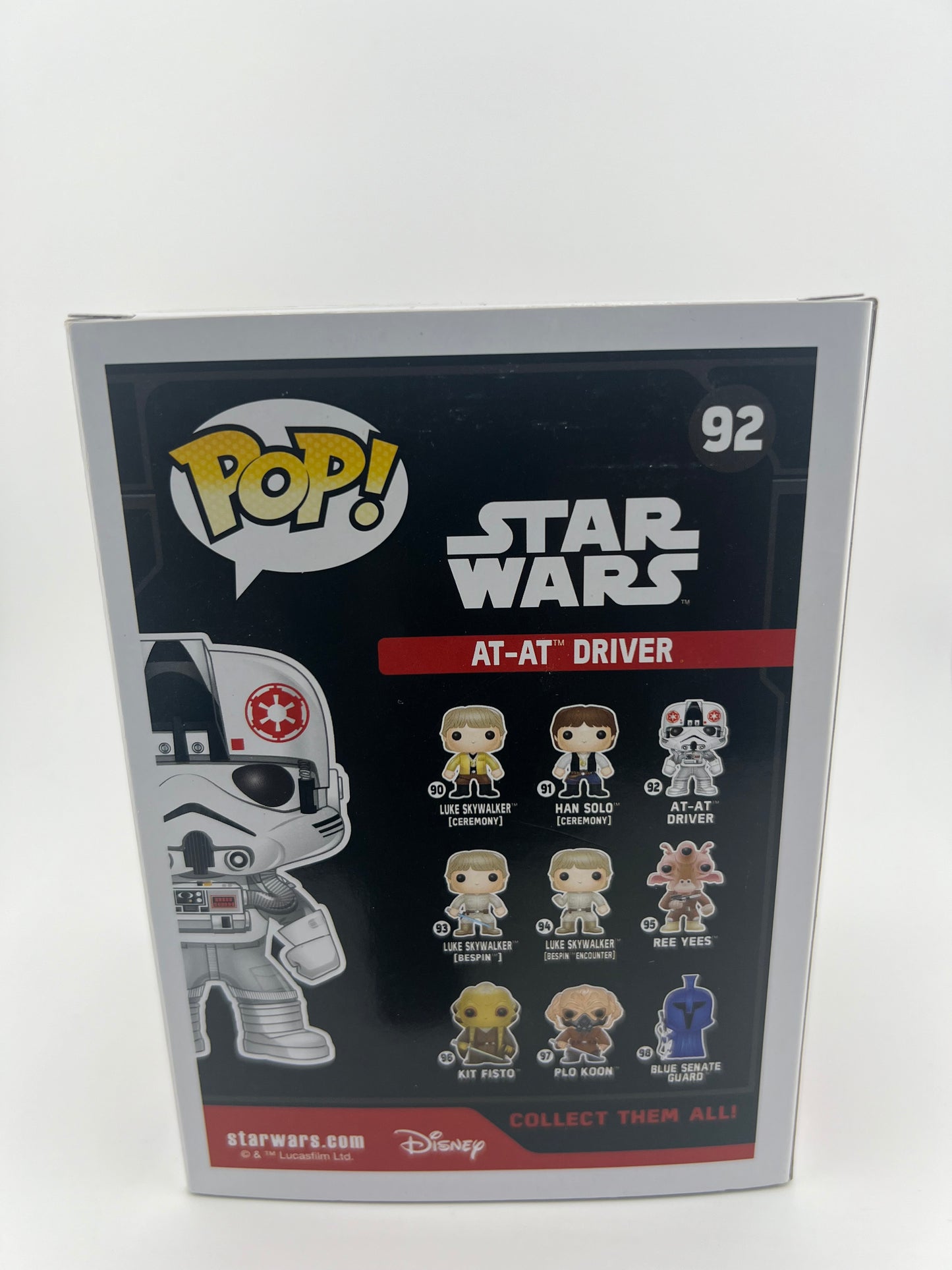 Star Wars At-At Driver Funko Pop #92