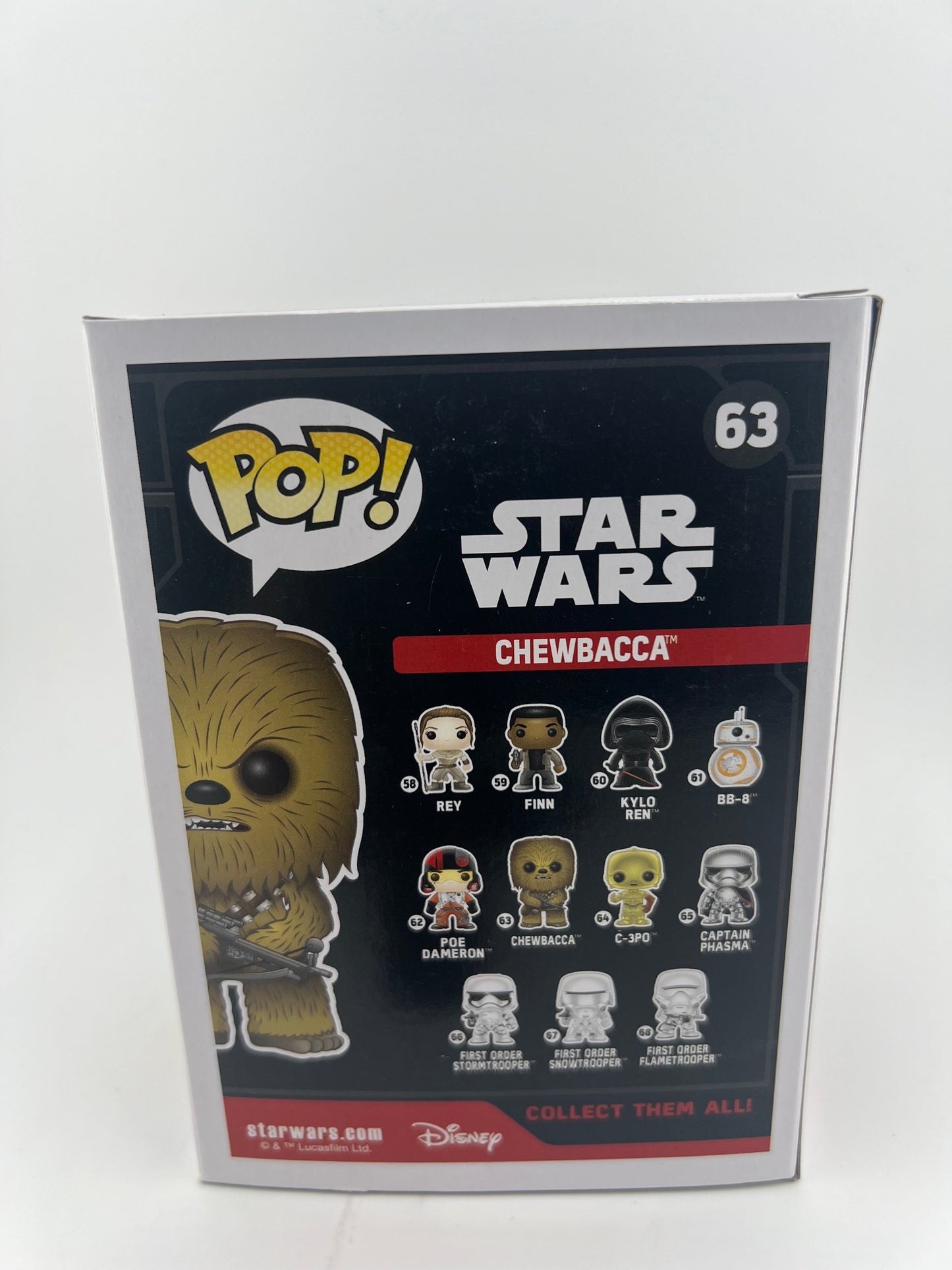 Star Wars Chewbacca Flocked Funko Pop #63