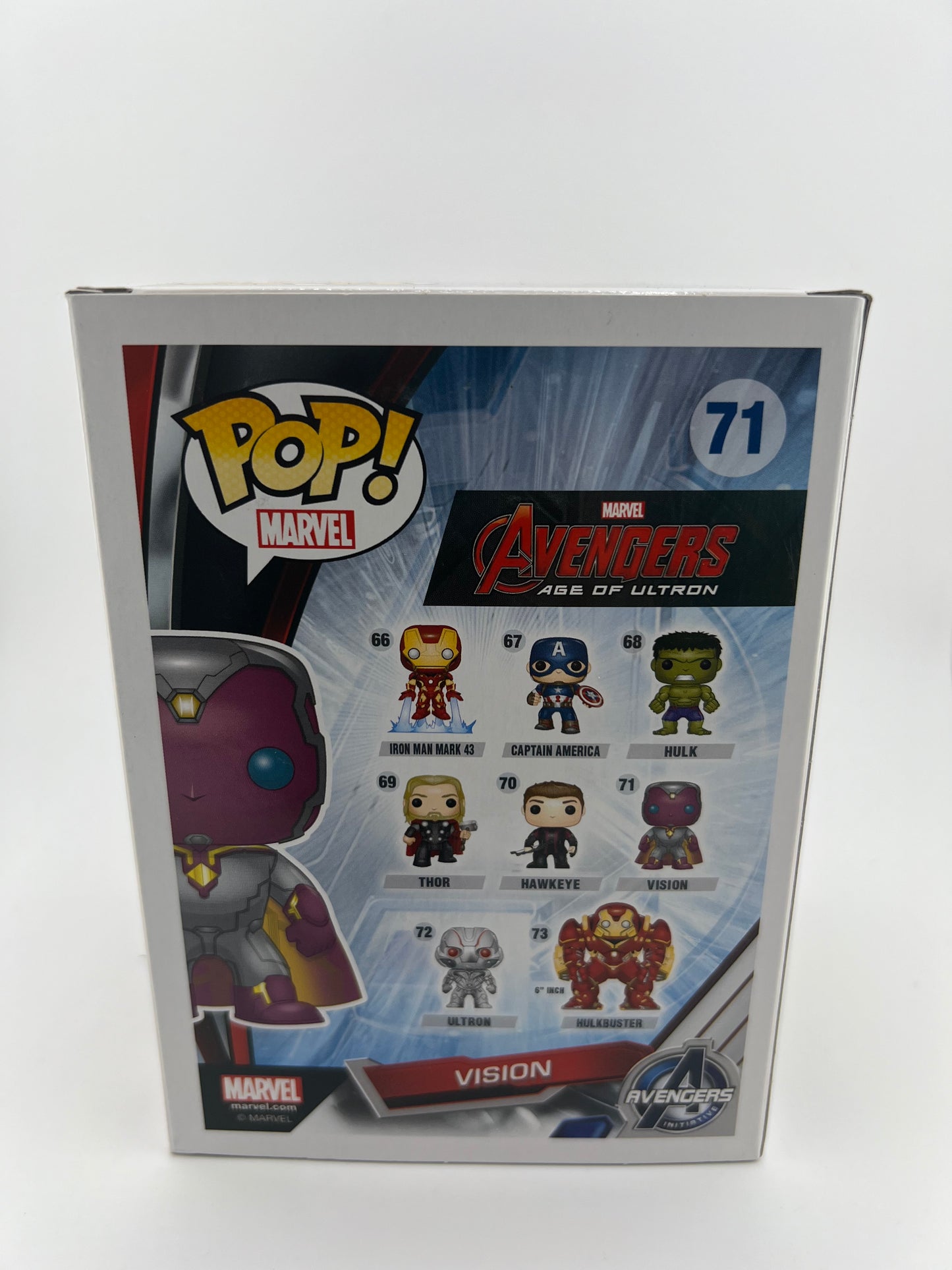 Marvel Avengers: Vision Funko Pop #71