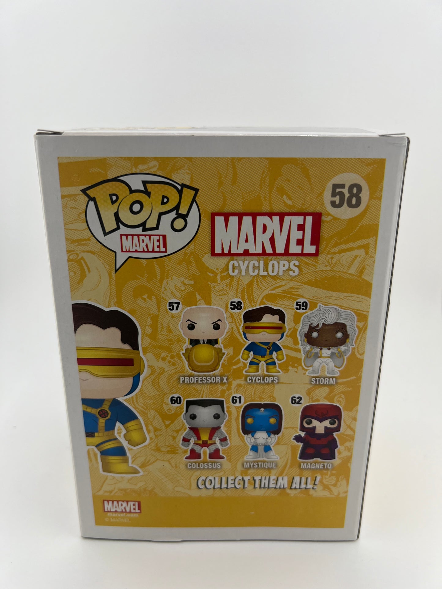 Marvel Cyclops Funko Pop #58