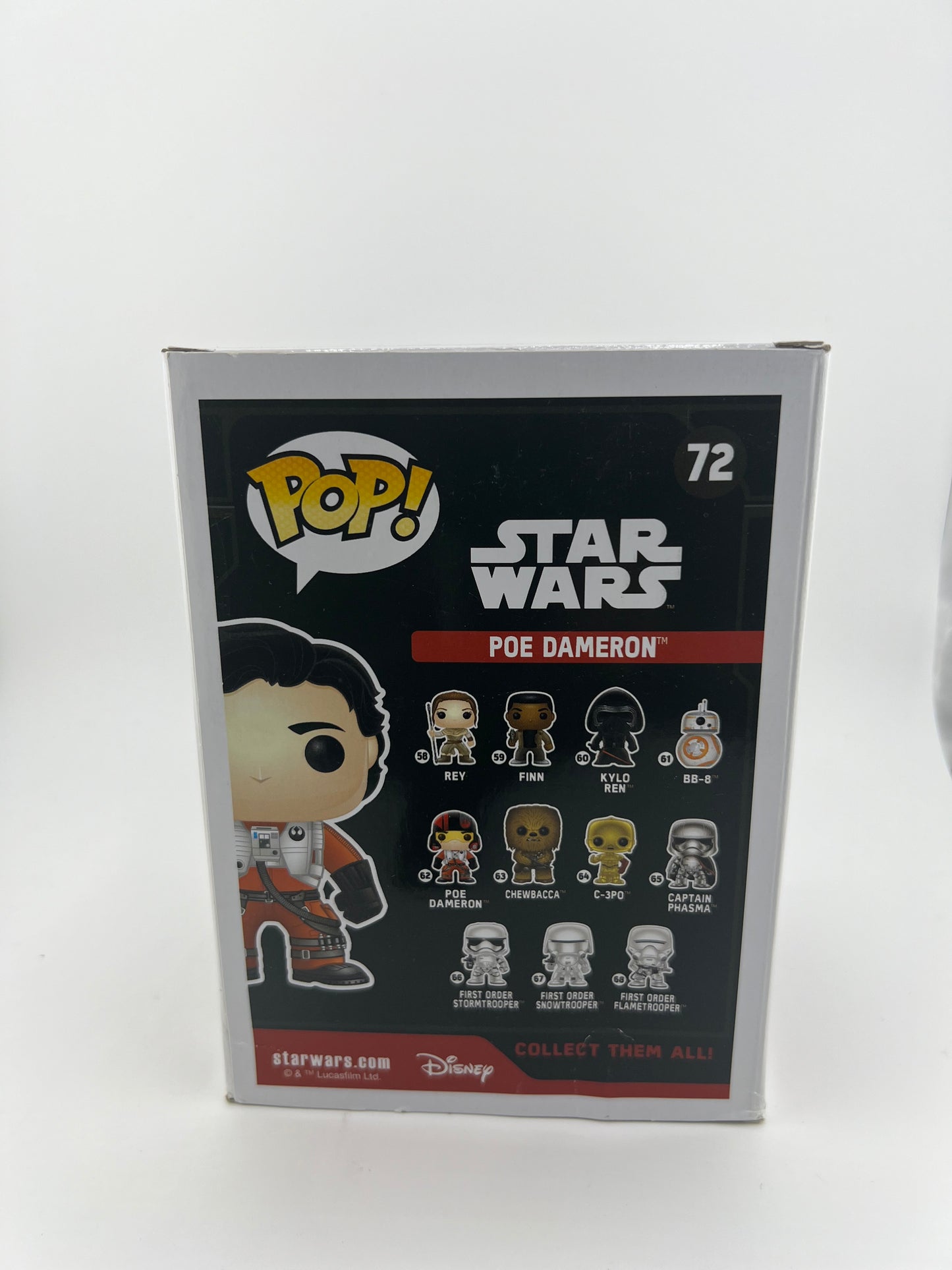 Star Wars Poe Dameron Funko Pop #72