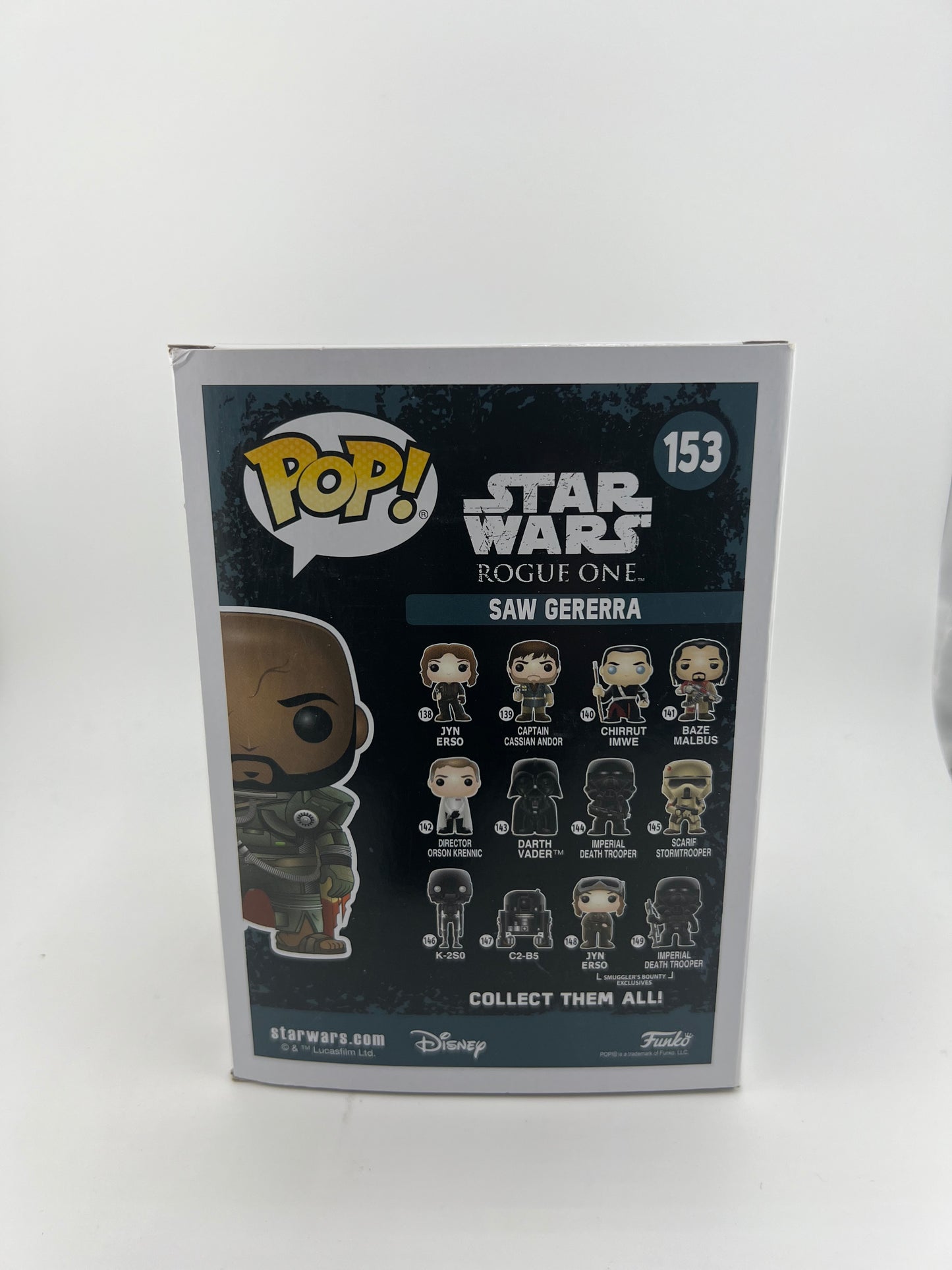 Star Wars Saw Gererra Funko Pop #153