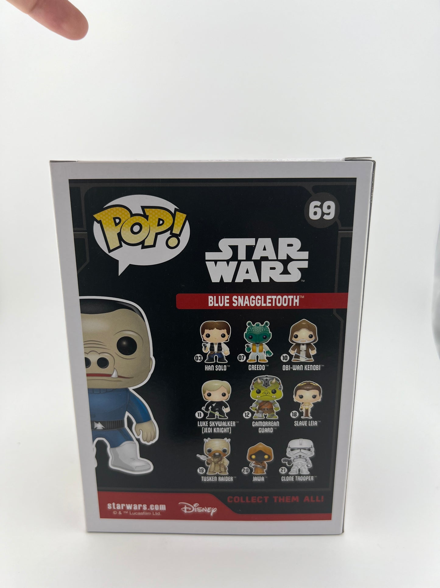 Star Wars Blue Snaggletooth Funko Pop #69