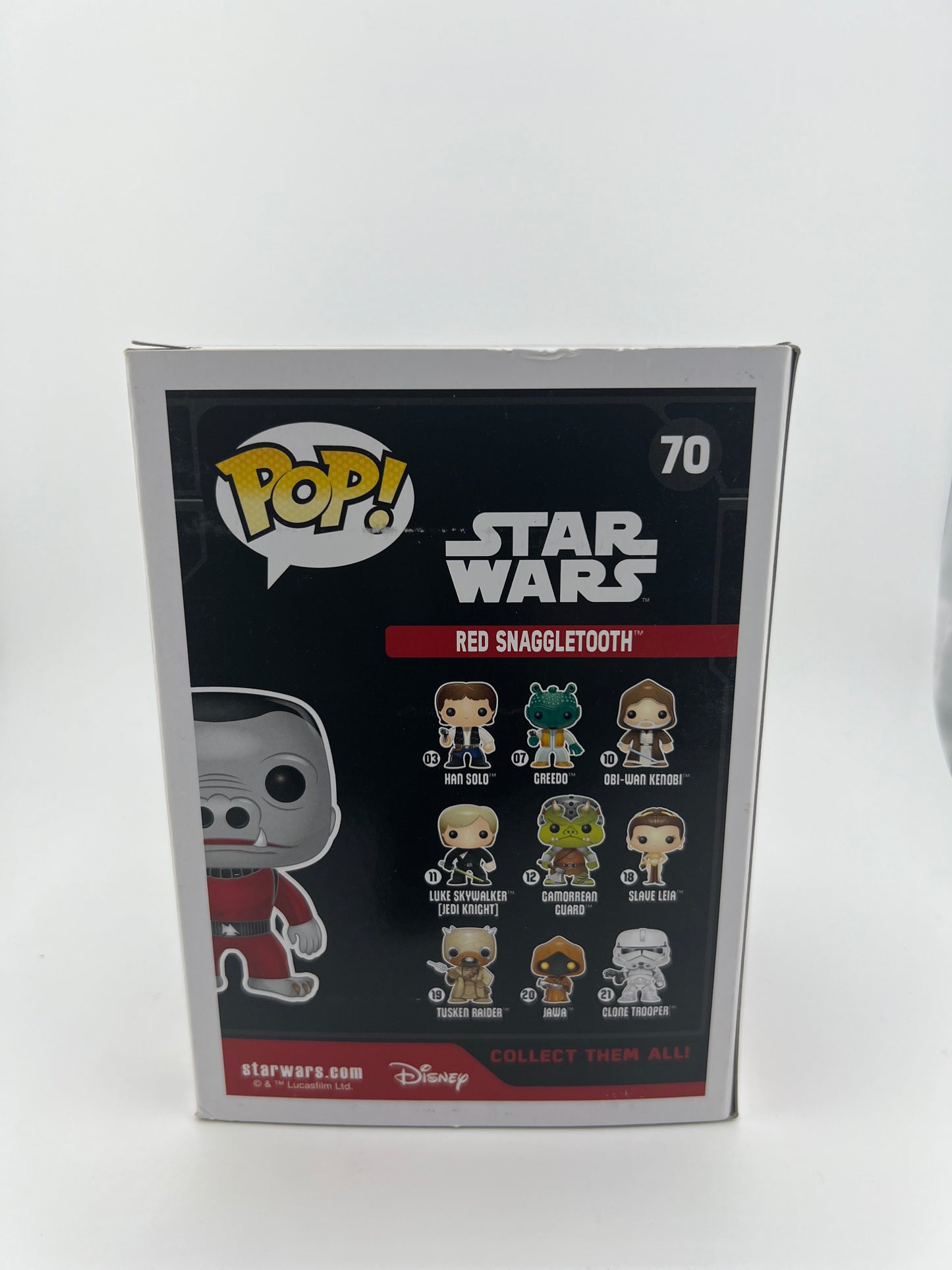 Star Wars Red Snaggle Tooth Funko Pop #70