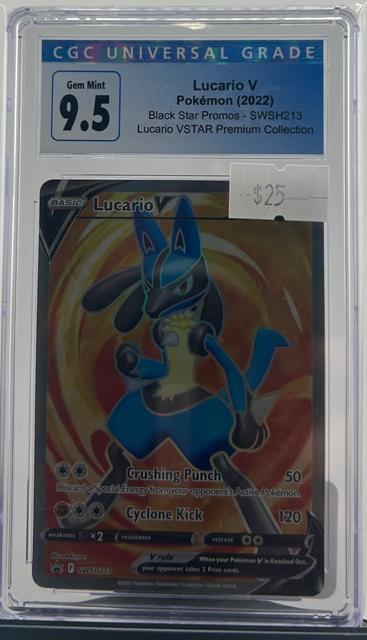 CGC 9.5 lucario v promo