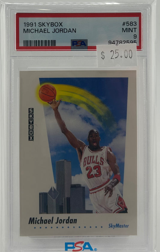 PSA 9 1991 Skybox Michael Jordan