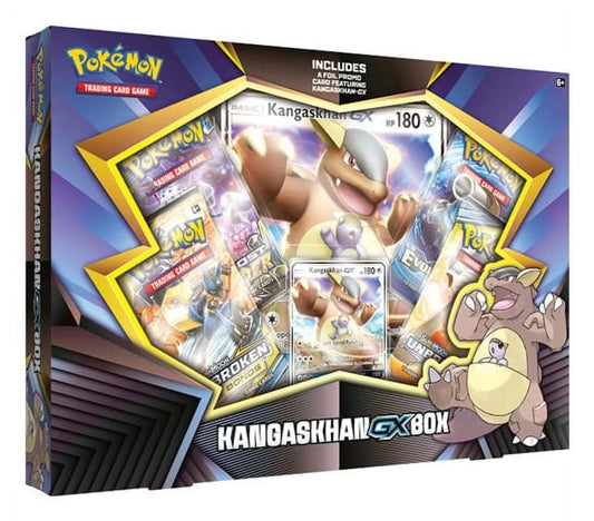 Pokemon Kangaskhan GX Box- 1 Foil Card booster Packs- Pokemon Trading Cards