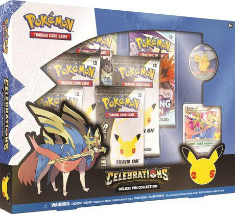 Pokémon Trading Card Games: 25th Anniversary Deluxe Pin Collection