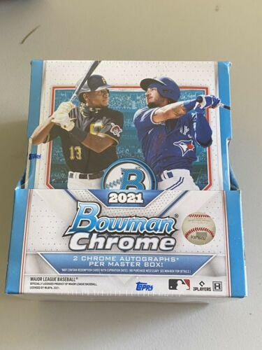 2021 Bowman Chrome Baseball Hobby -Topps Company Inc