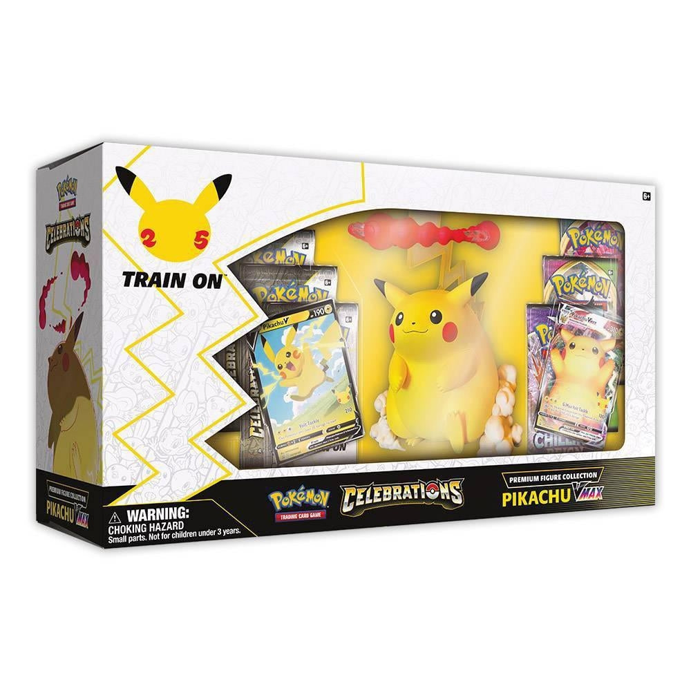 Pokémon Trading Card Games: 25th Anniversary Pikachu VMAX Premium Figure Collection