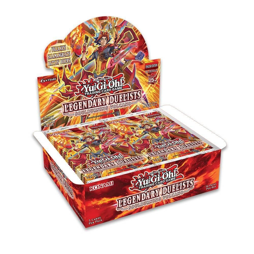 Yu-Gi-Oh! Trading Card Game Legendary Duelists Soulburning Volcano Foil Box