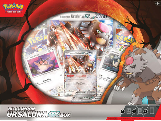 Pokémon Bloodmoon Ursaluna Ex Box