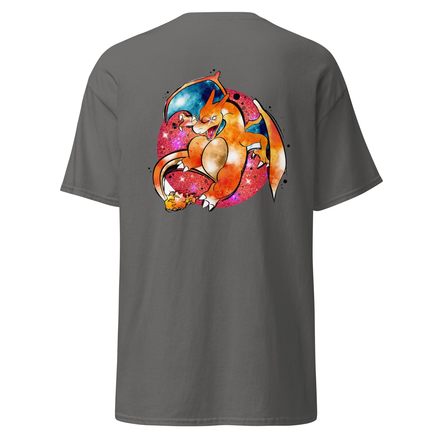 Charizard Art Water Paint Style classic tee