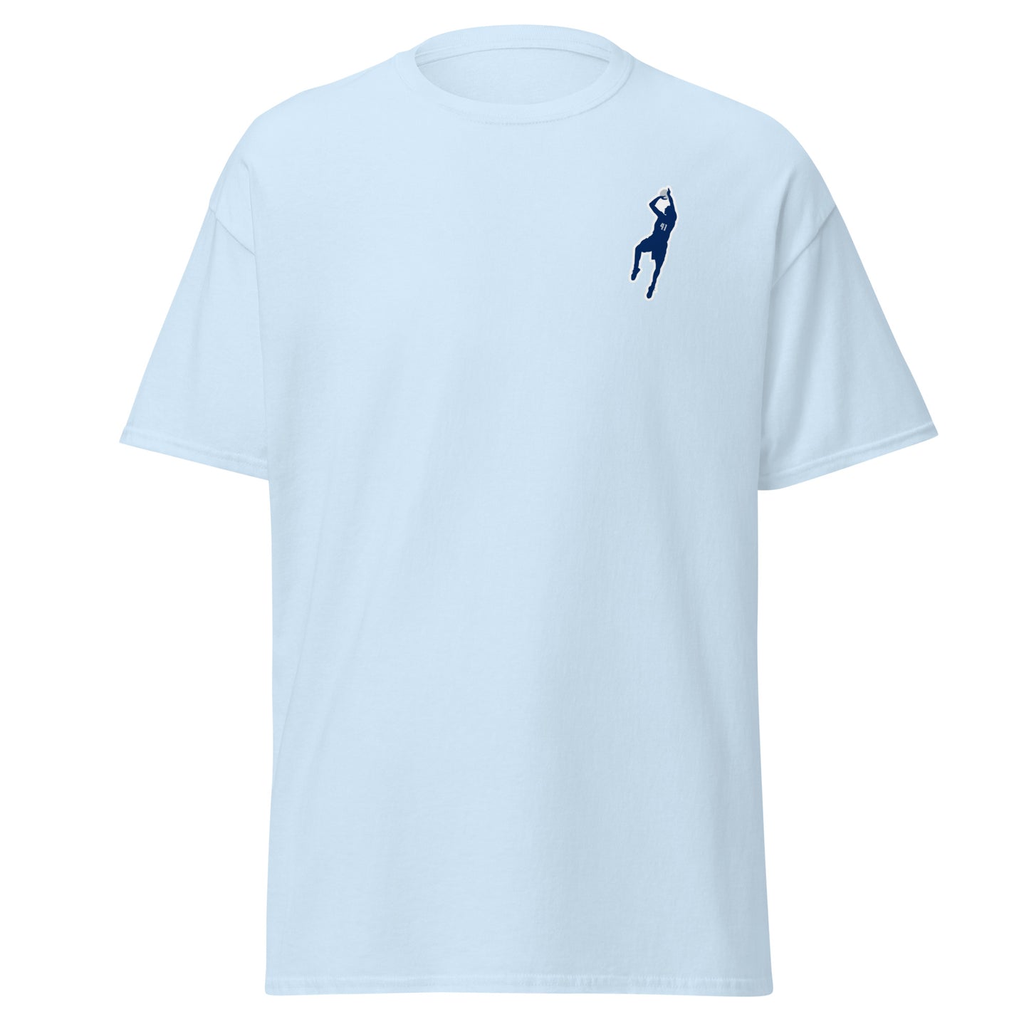 Dirk Fadeaway Over Dallas TX classic tee