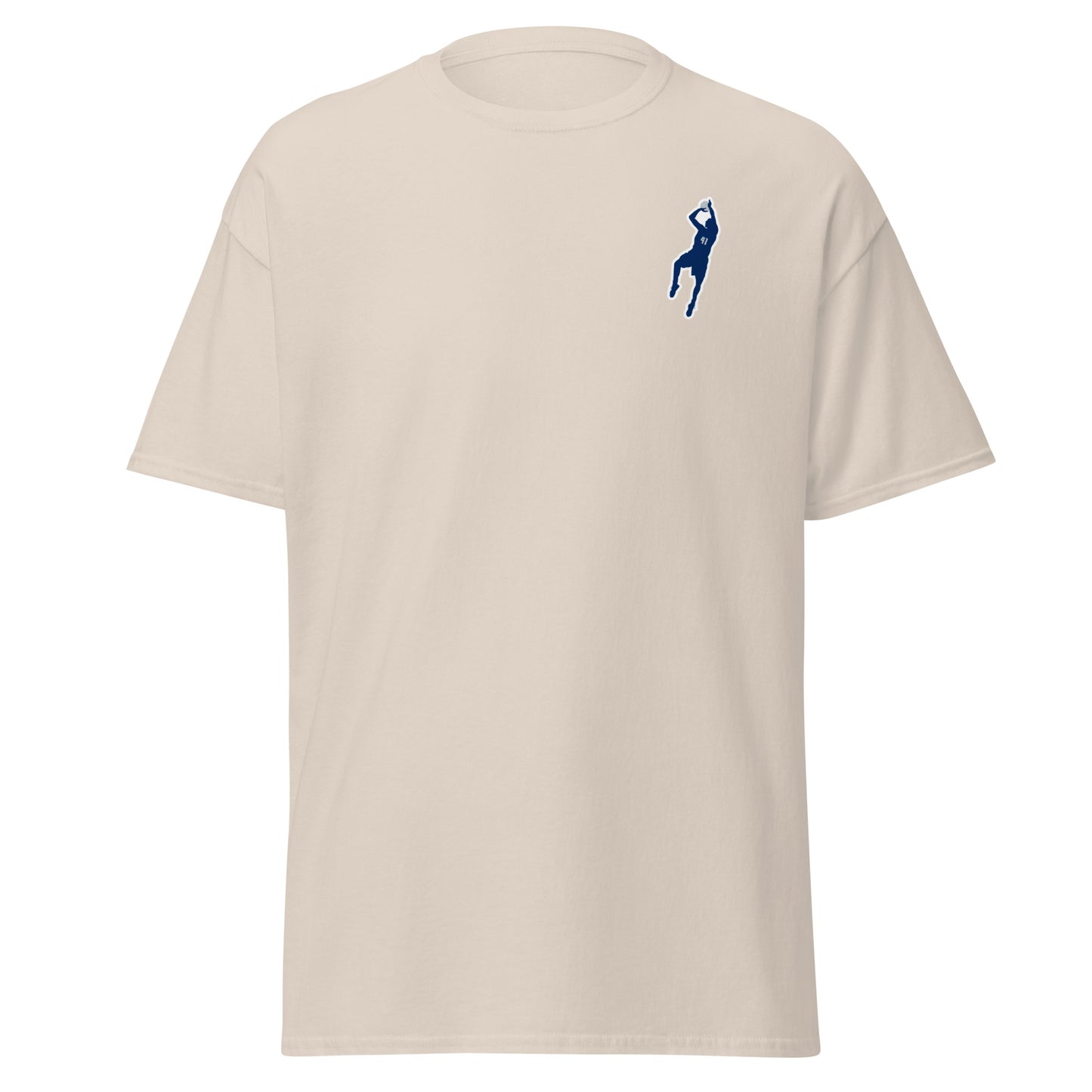 Dirk Fadeaway Over Dallas TX classic tee