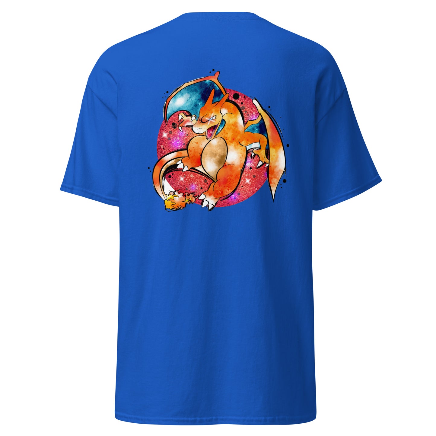 Charizard Art Water Paint Style classic tee