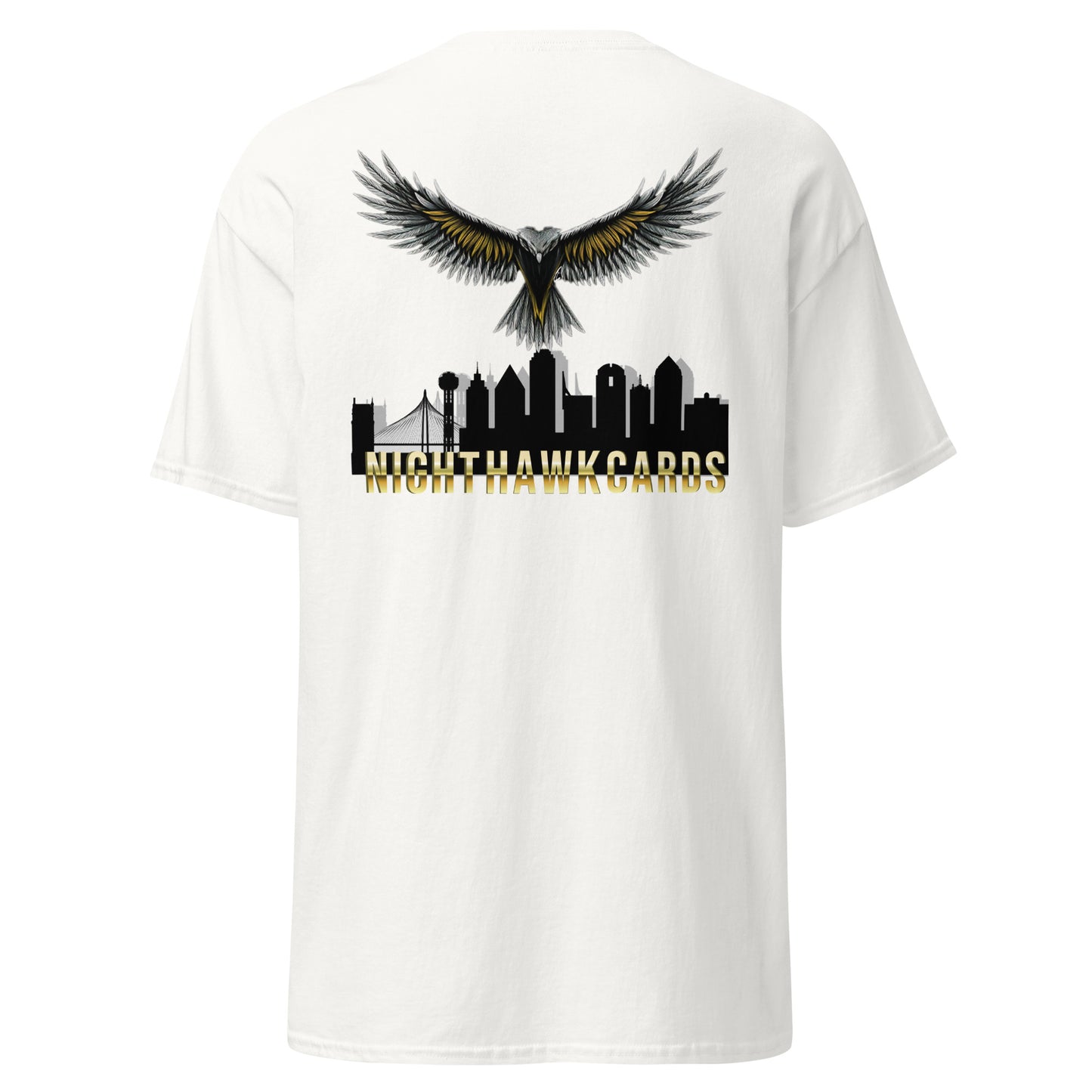 Dirk Fadeaway Over Dallas TX classic tee