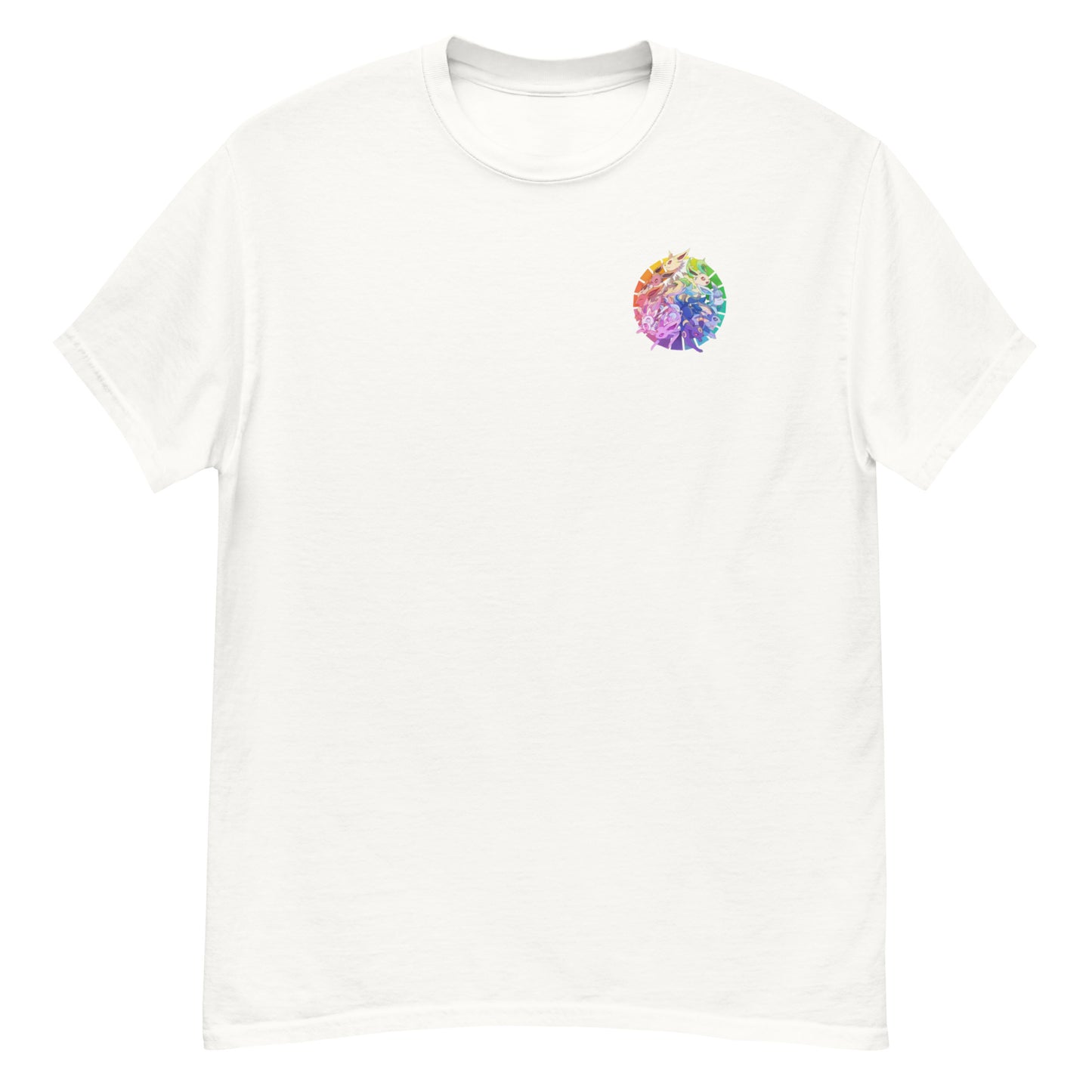 Eevee Evolution Wheel classic tee