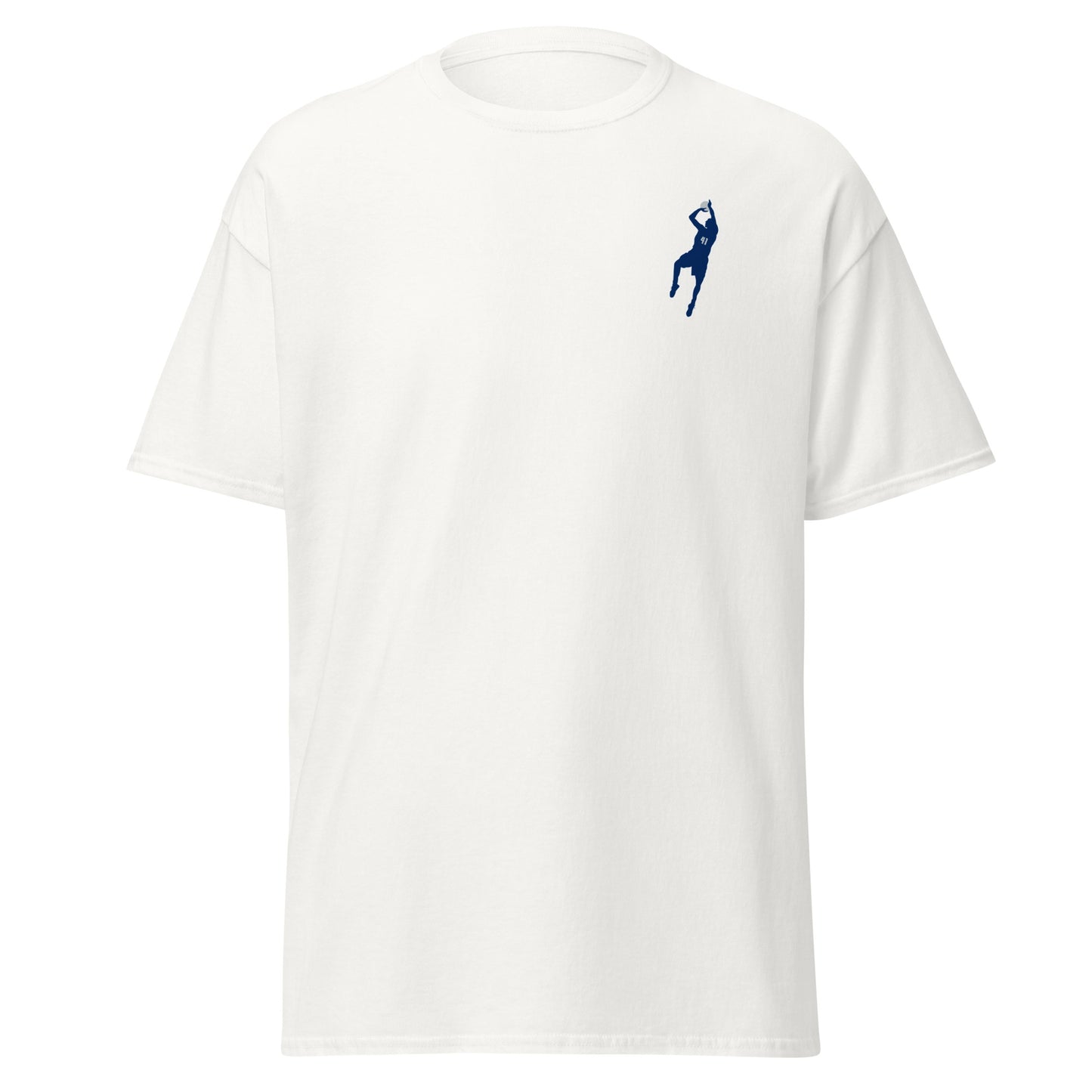 Dirk Fadeaway Over Dallas TX classic tee