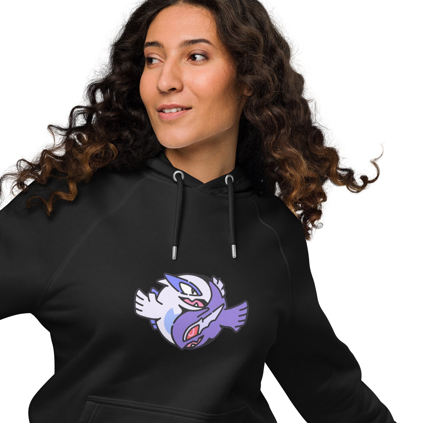 Dark / Light Lugia eco raglan hoodie