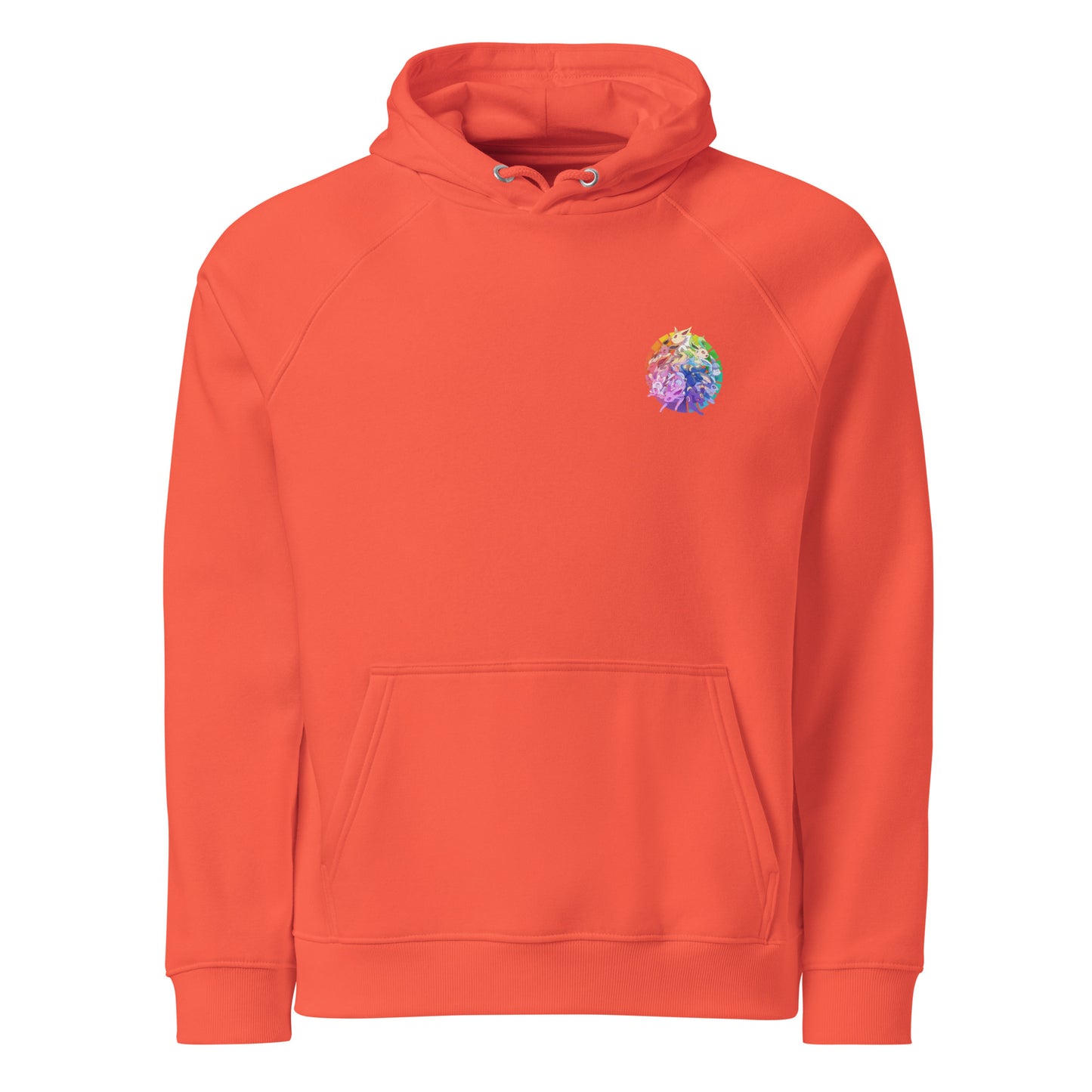 Charizard & Eeveelution eco raglan hoodie