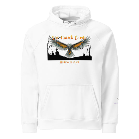 Nighthawk Cards Halloween Tombstone Unisex eco raglan hoodie